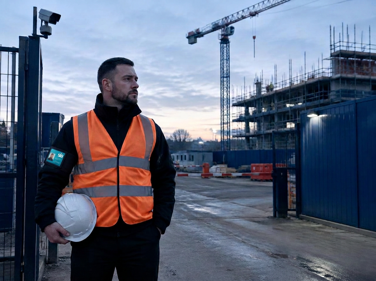 Security staff at construction sites across the West and East Midlands